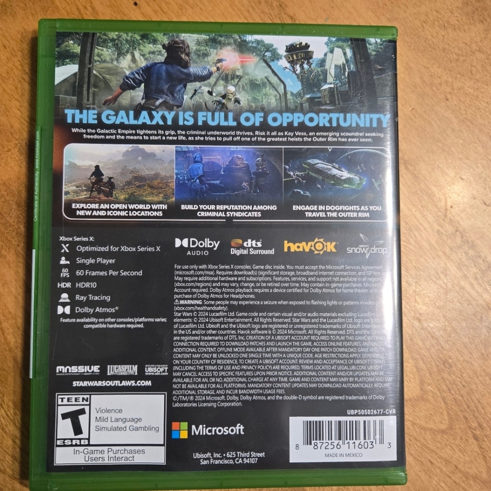 Series X Game - Green Case